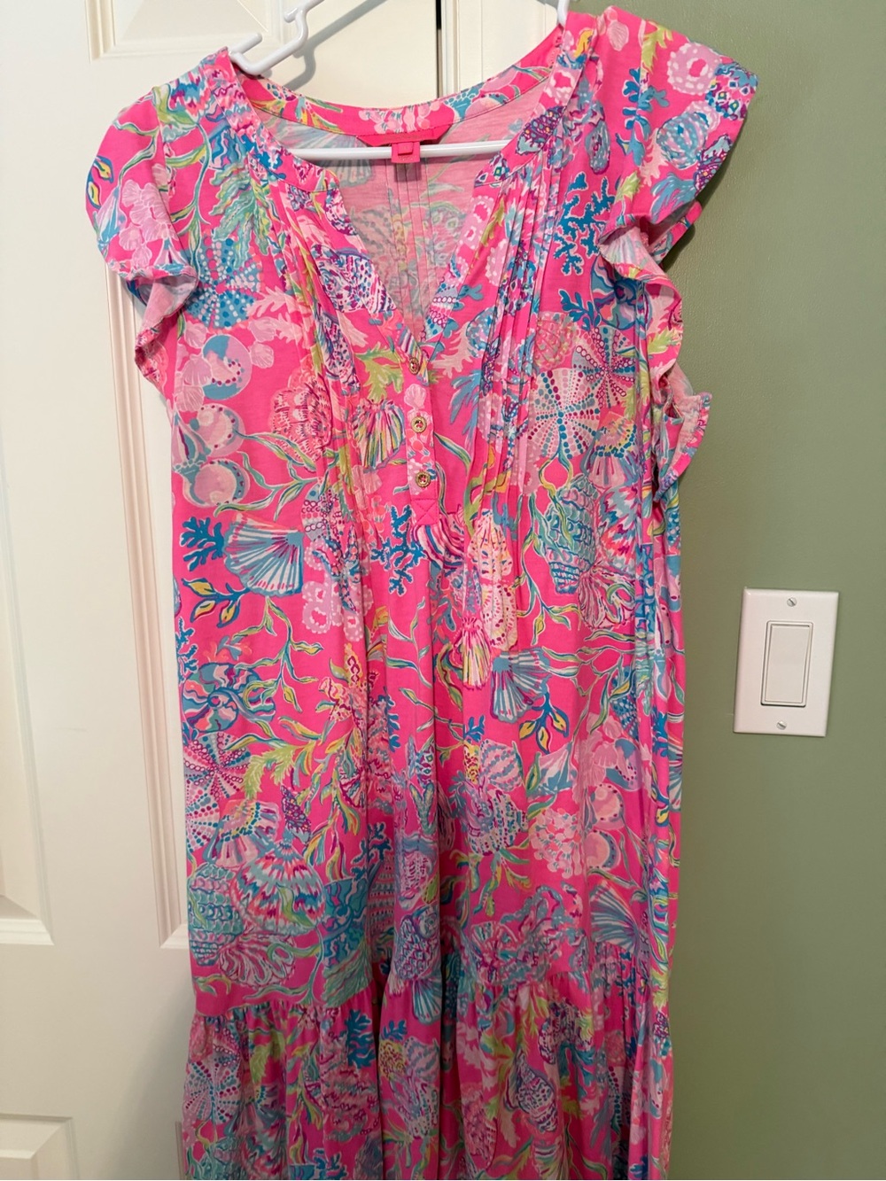 Lilly Pulitzer Pink Multi Floral Print Dress